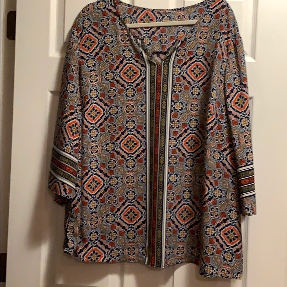 Plus size Silky top